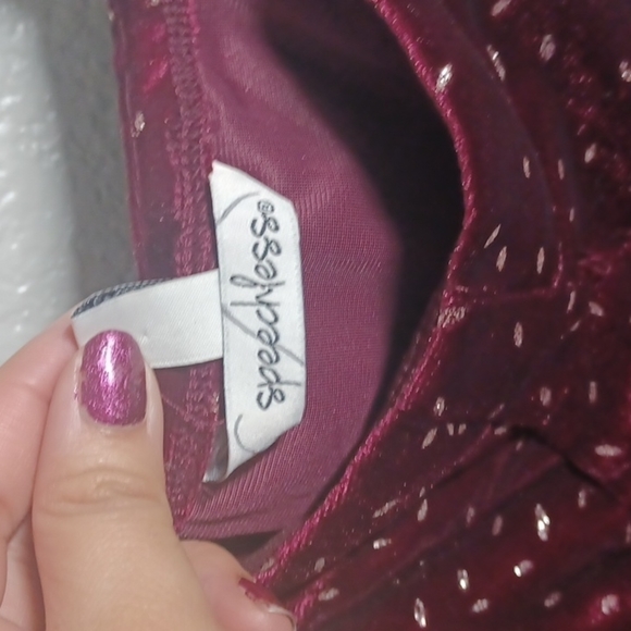 Speechless Velvet mini dress - Picture 6 of 9